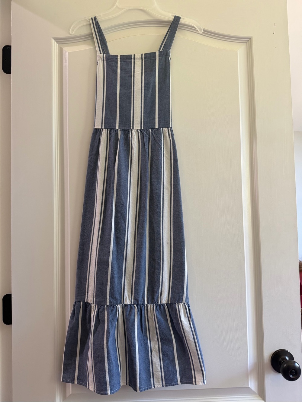 Old Navy Blue and White Striped Sundress